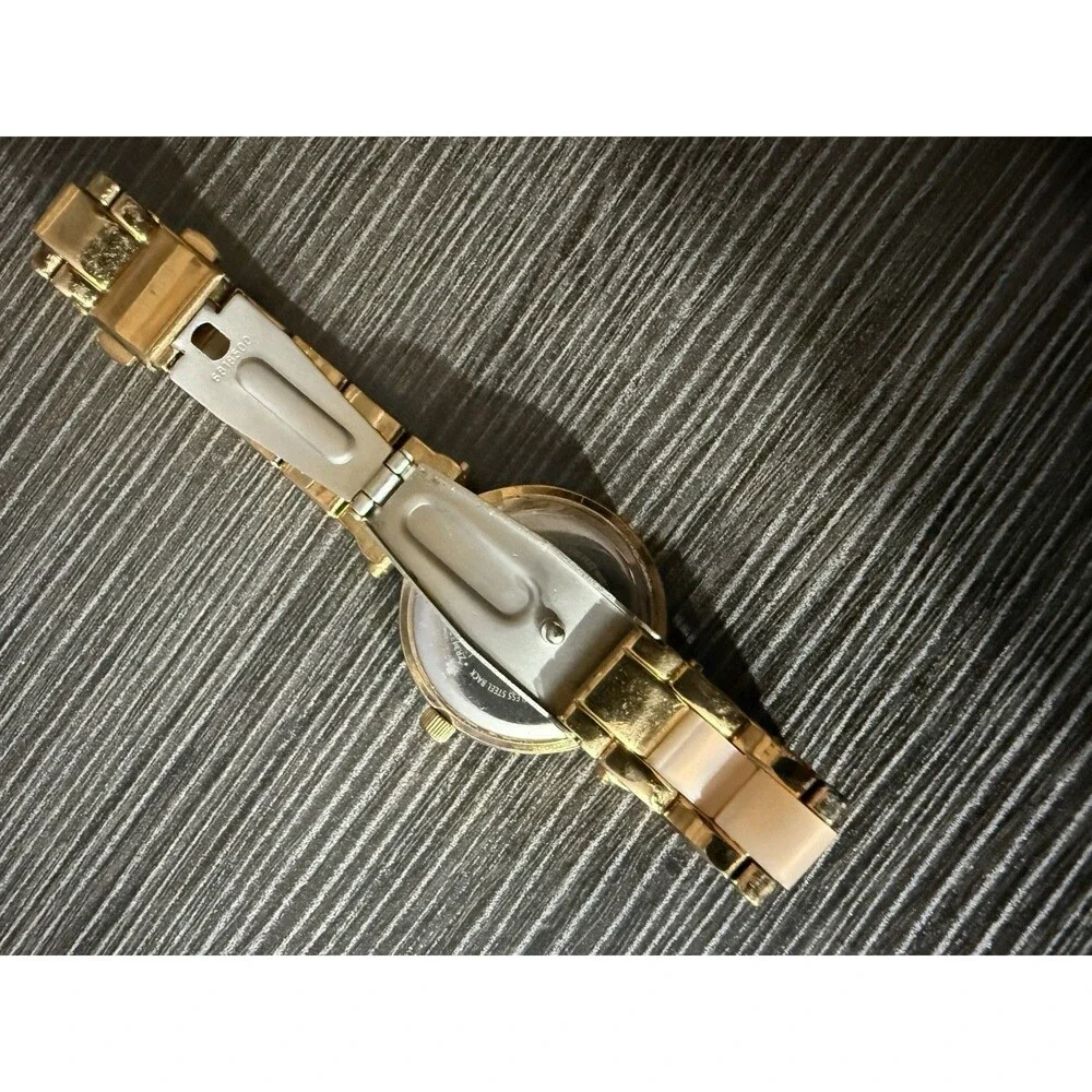 Relic By Fossil Women's Rose Goldtone Bracelet Watch ZR34335 Beautiful Pink